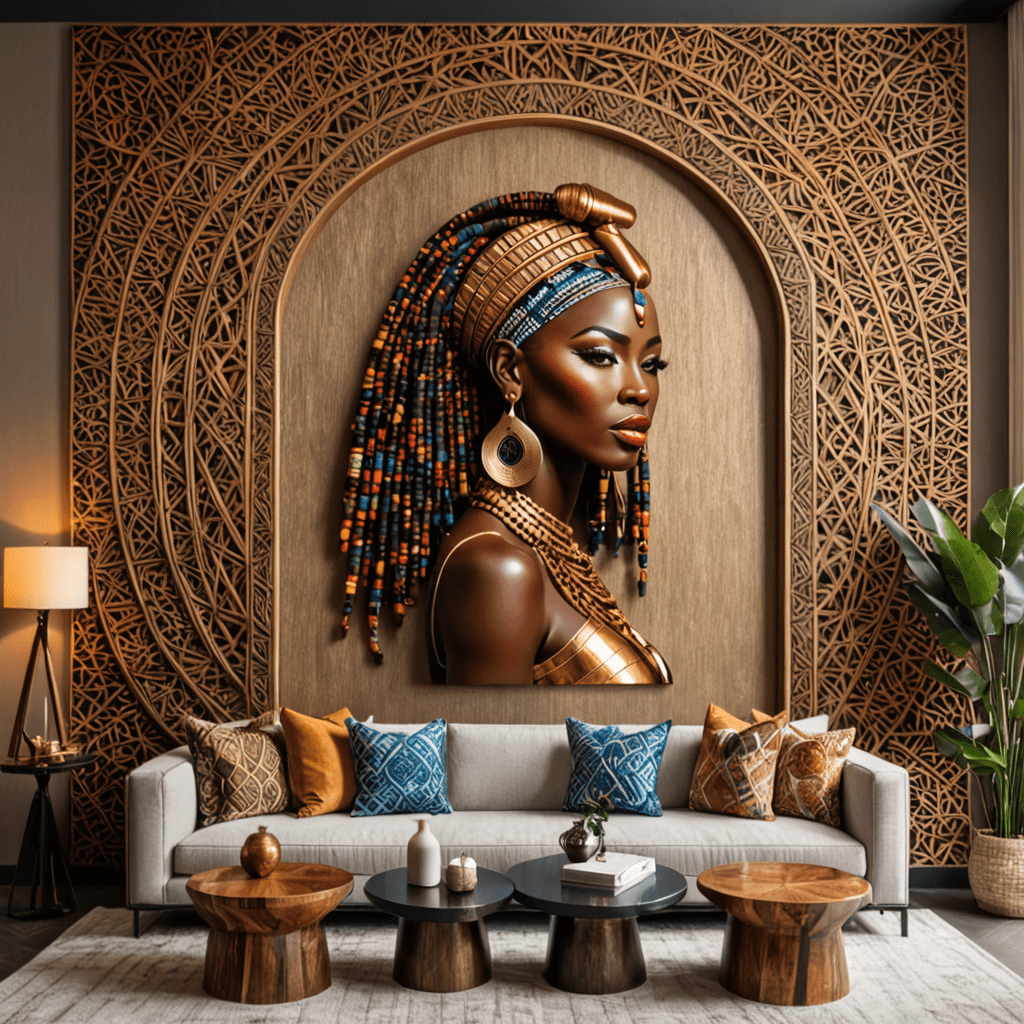 Modern African Art in Home Decor