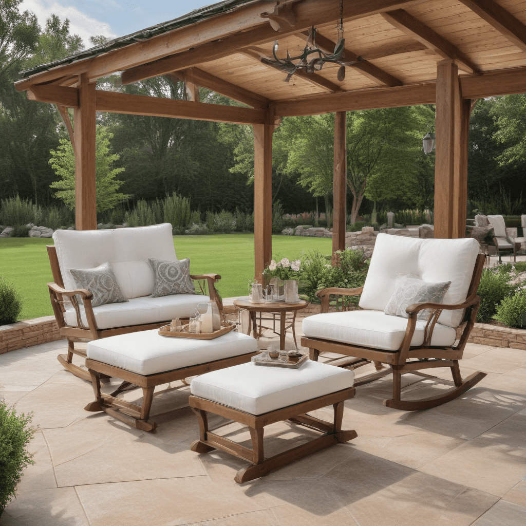 Outdoor Living Spaces: The Versatility of Outdoor Rocking Gliders