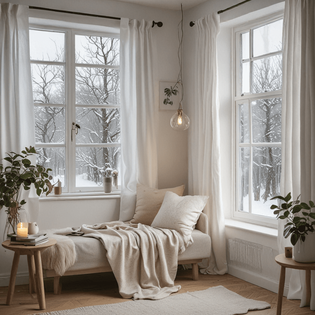 Scandinavian Hygge: Cozy Textiles for Winter Window Treatments
