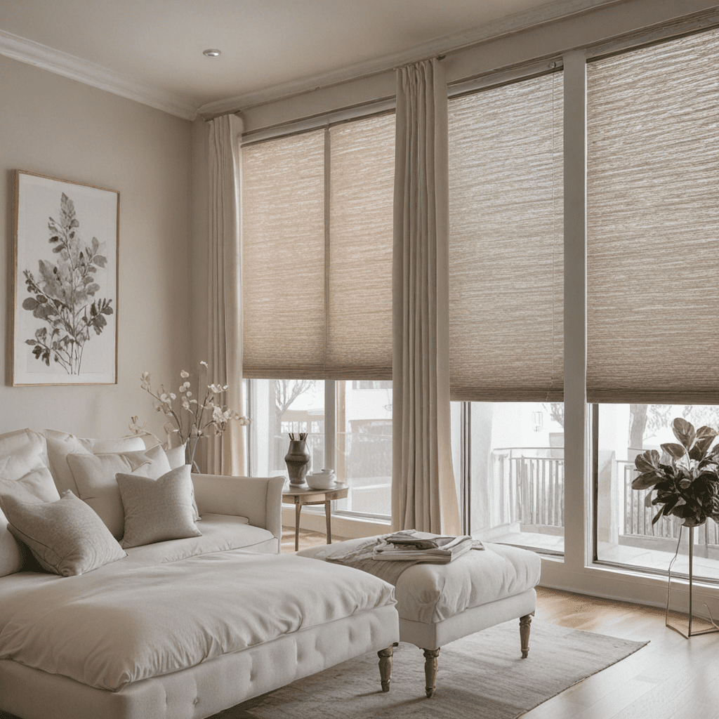The Beauty of Ombre Window Shades in Contemporary Interiors