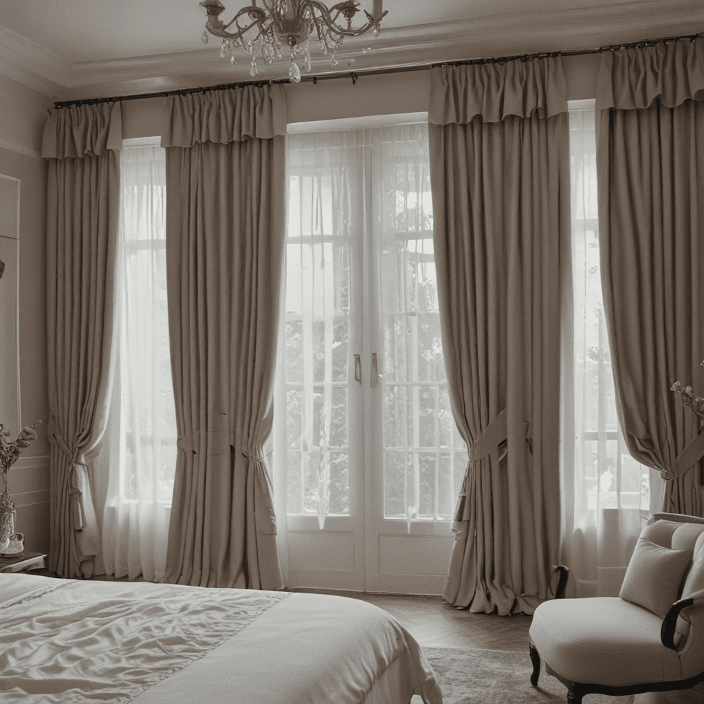 The Sophistication of Blackout Curtains in Bedroom Design