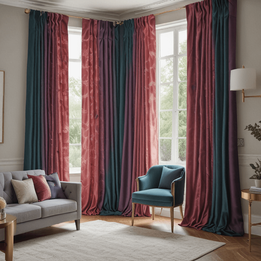Bold and Beautiful: Jewel-Toned Curtains for Dramatic Impact