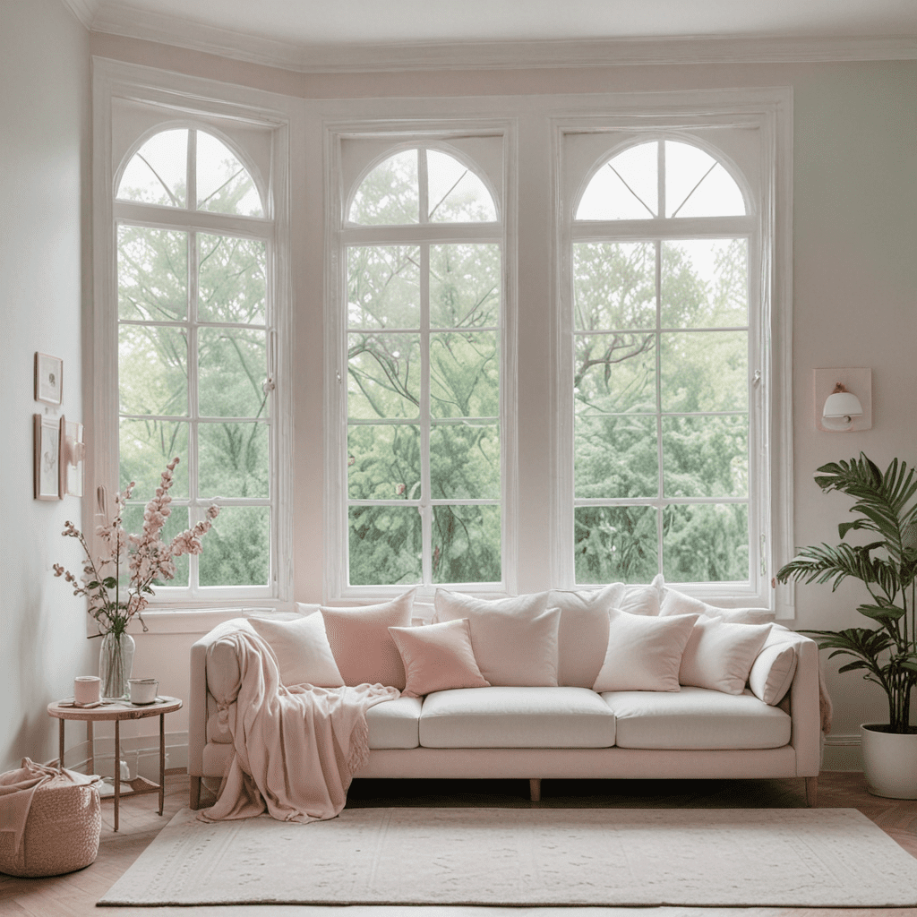 Dreamy Pastels: Soft Shades for a Calming Window Aesthetic