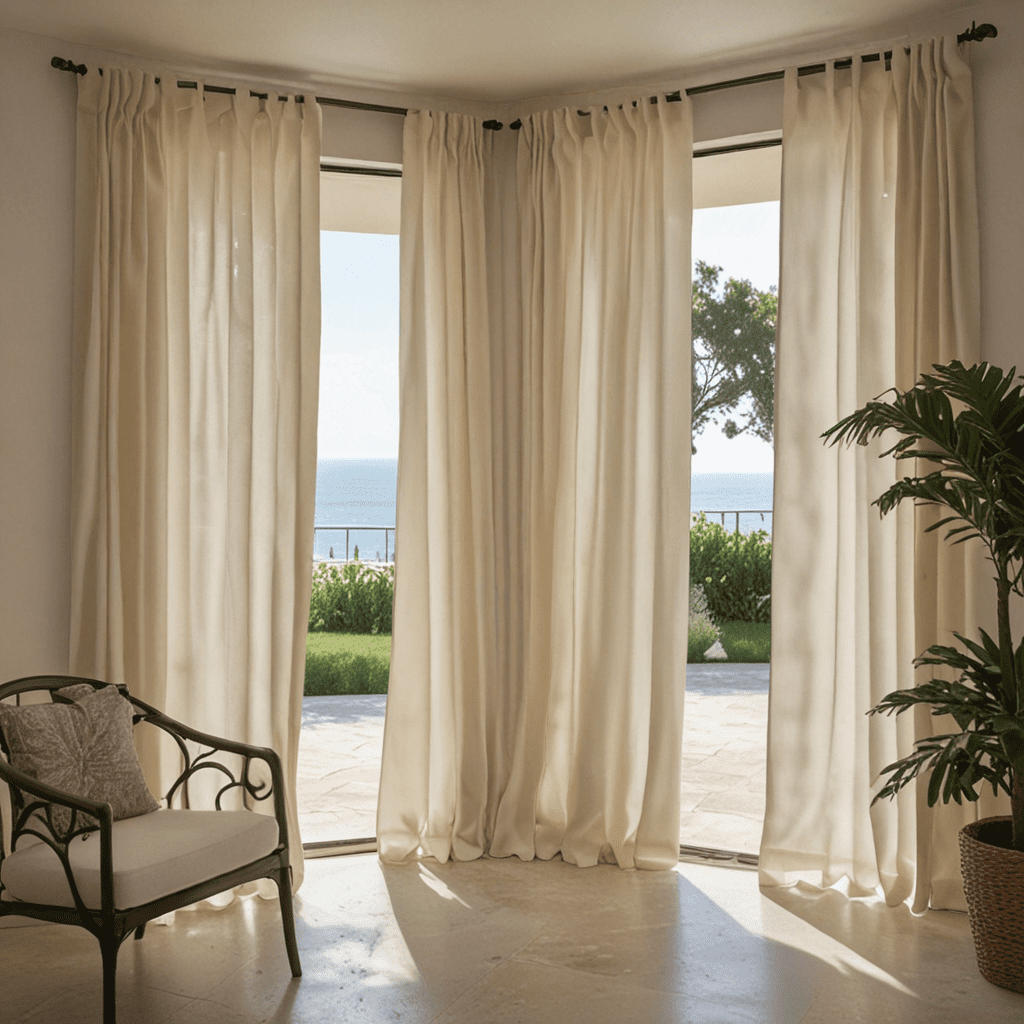 Outdoor Living Spaces: The Benefits of Outdoor Curtains and Drapes