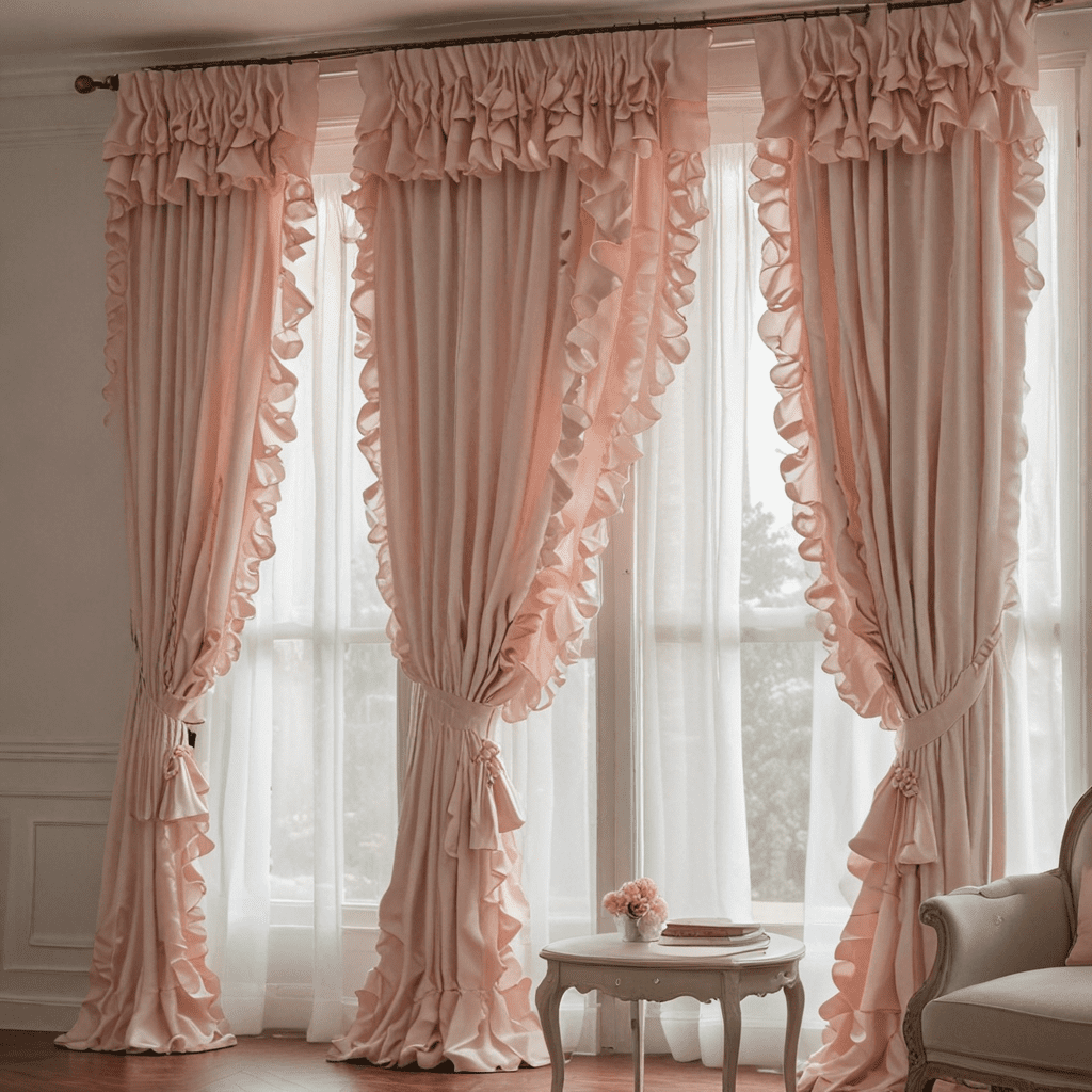 Classic Romance: Ruffled Curtains for a Feminine Touch