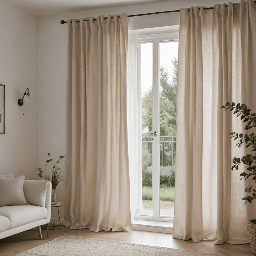 Scandinavian Simplicity: Neutral Linen Curtains for Minimalist Spaces