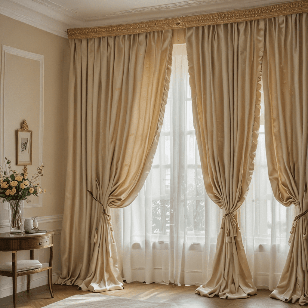 Artisanal Craft: Hand-Painted Silk Drapes for Artistic Homes
