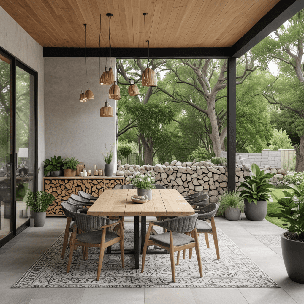 Tips for Designing an Outdoor Living Space with a Scandinavian-Inspired Look
