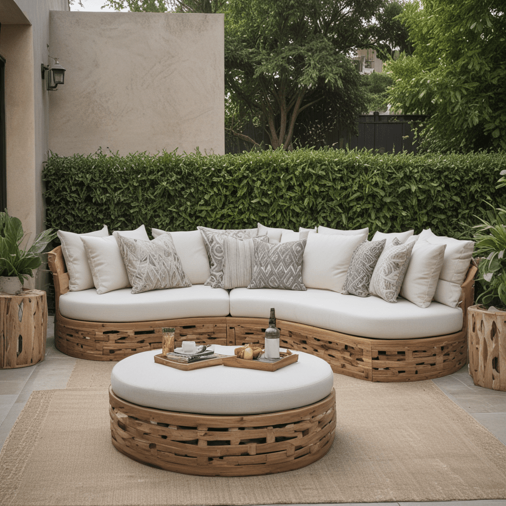 Outdoor Living Spaces: The Versatility of Outdoor Ottomans