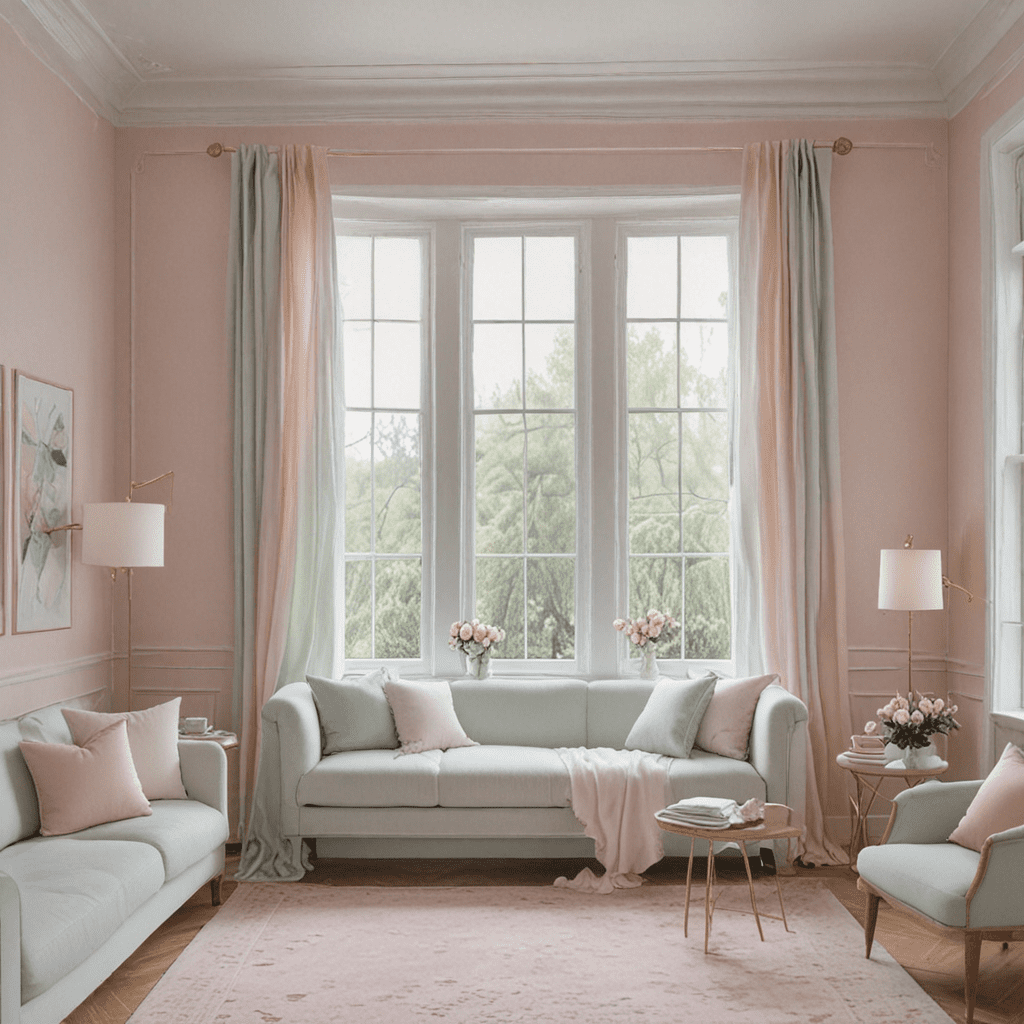 Dreamy Pastels: Soft Shades for a Calming Window Aesthetic