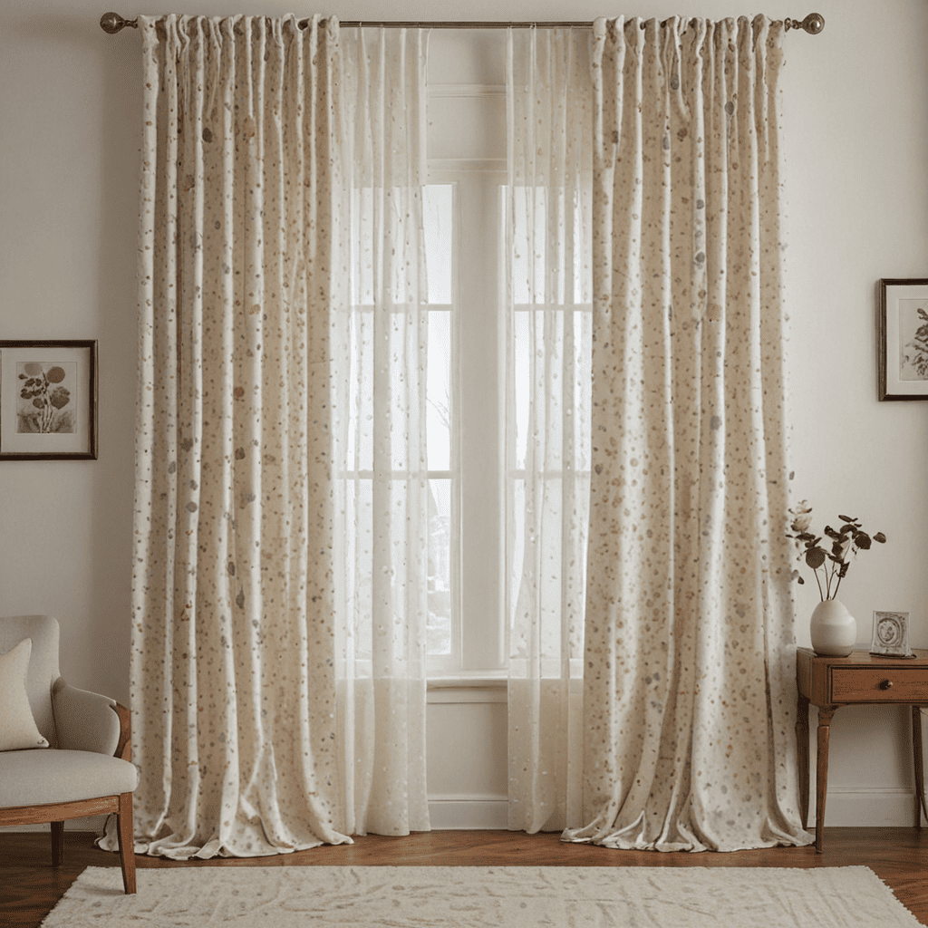 Vintage Whimsy: Polka Dot Curtains for a Retro Look