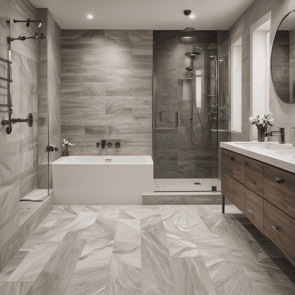 Elevate Your Bathroom with Stylish Flooring Choices