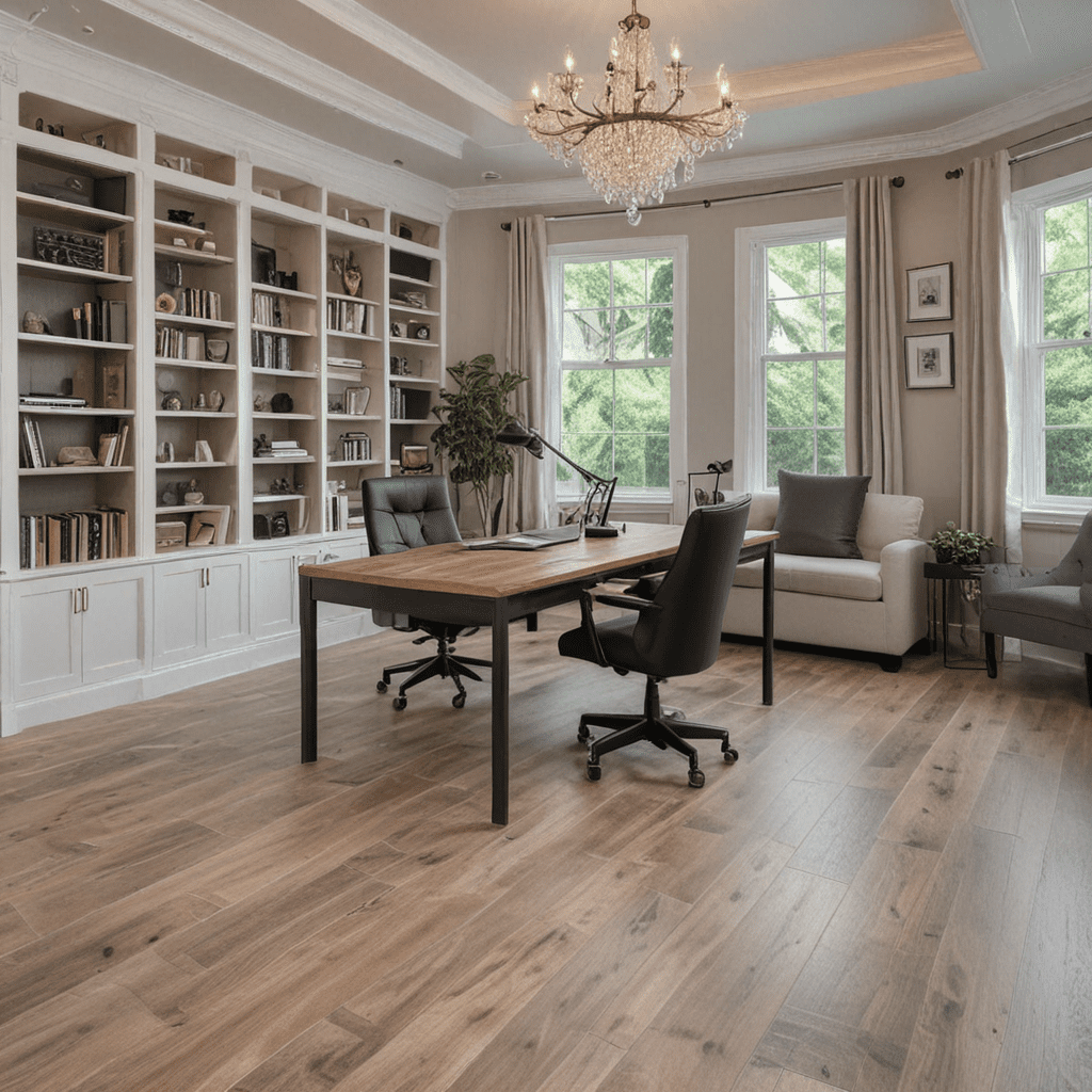 Enhance Your Home Office with the Right Flooring Selection