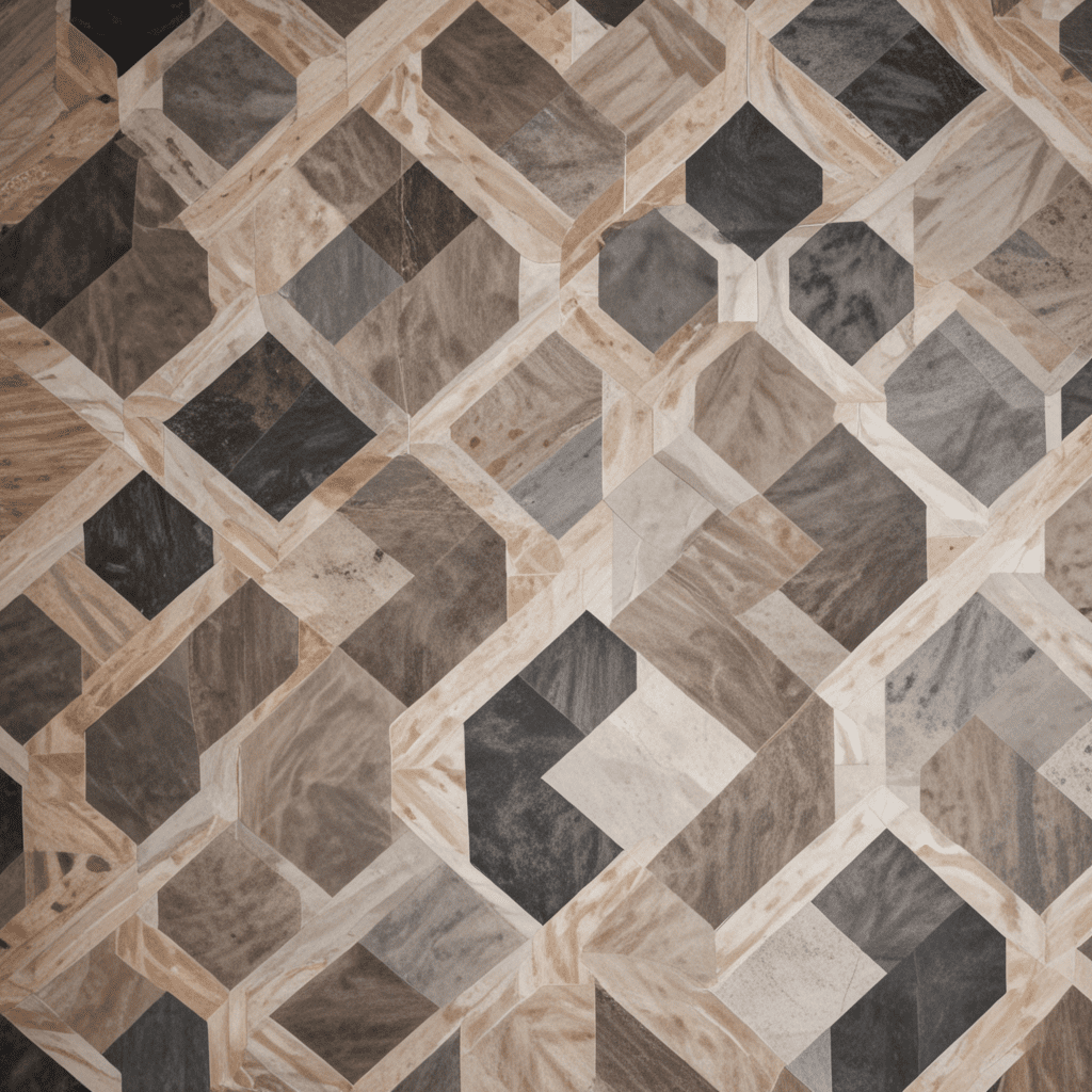 Creating Visual Interest with Geometric Flooring Patterns