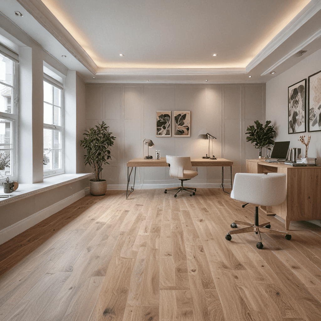 Flooring Ideas for Creating a Stylish and Functional Home Office