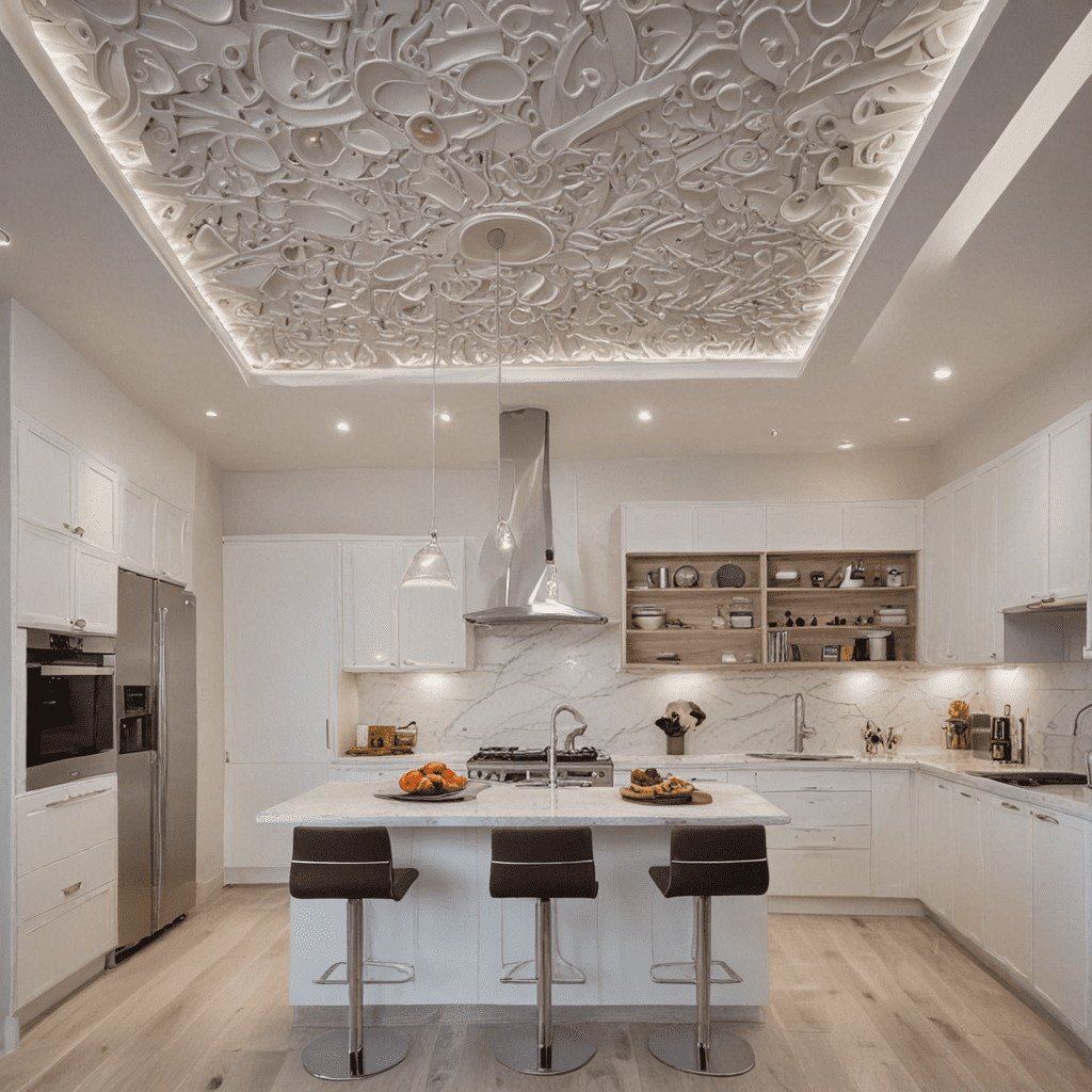 Innovative Ceiling Design Ideas for a Contemporary Kitchen