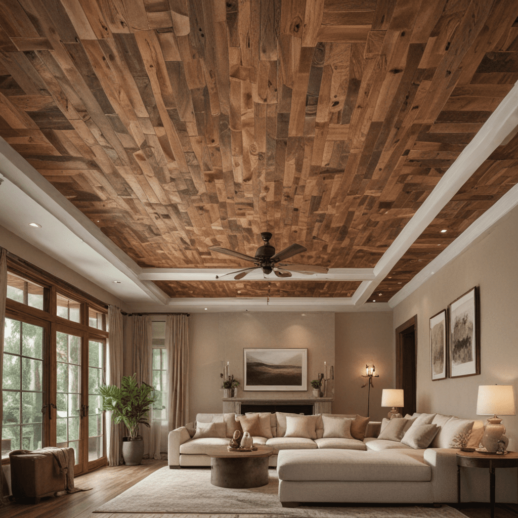 Unique Ceiling Design Ideas for a Rustic Home