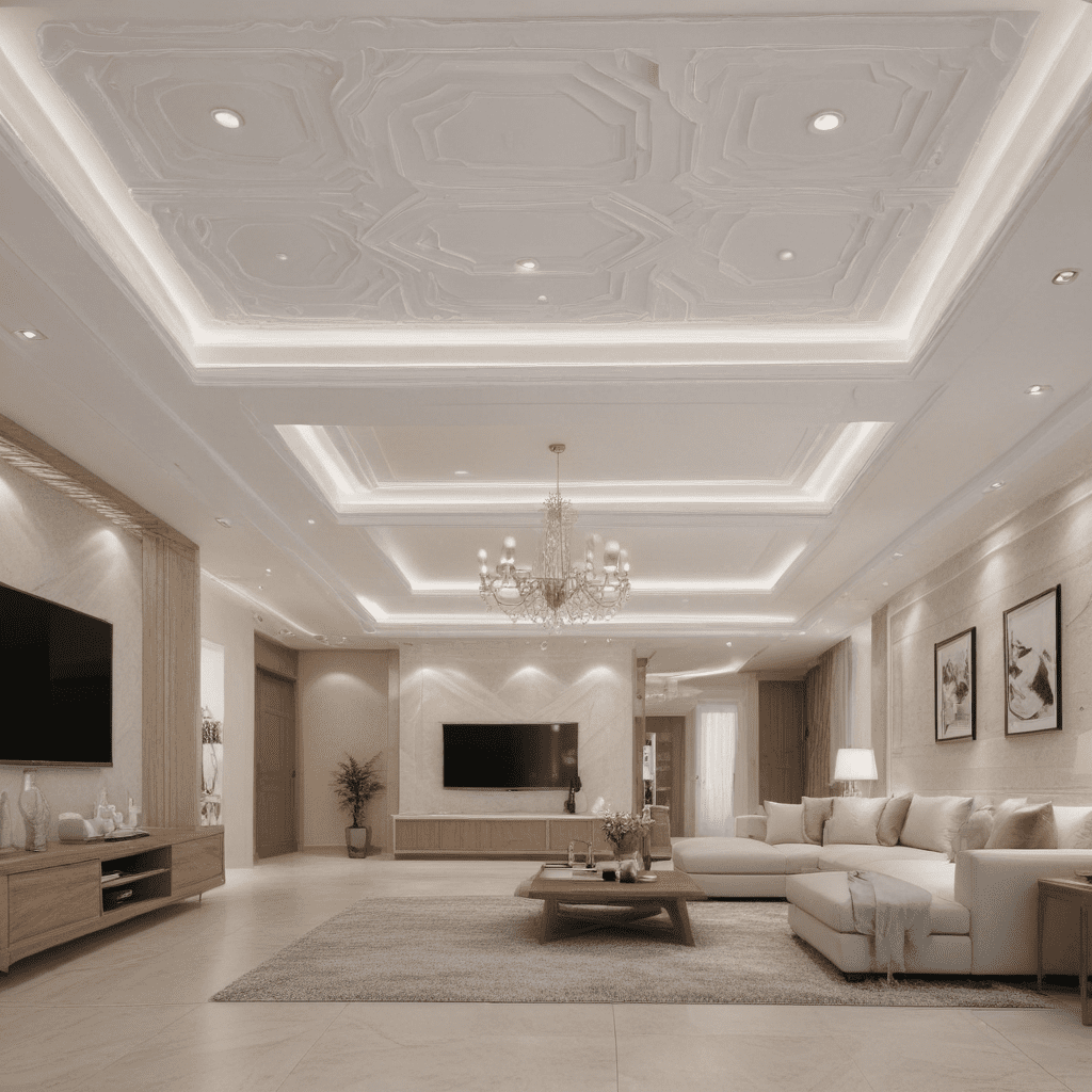 Ceiling Design Trends That Add a Touch of Glamour