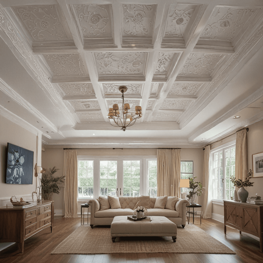 Unique Ceiling Design Ideas for a Contemporary Cottage