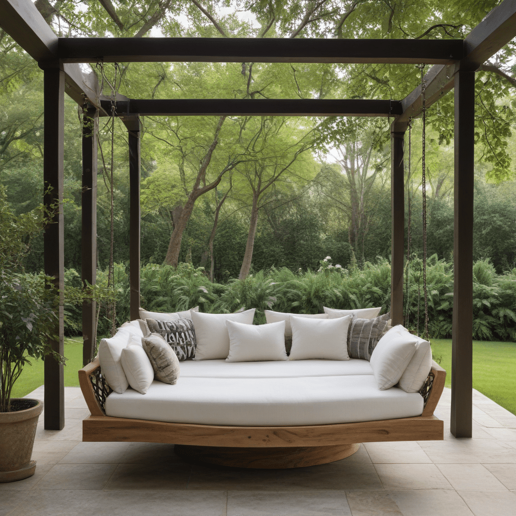 Outdoor Living Spaces: The Art of Outdoor Hanging Beds