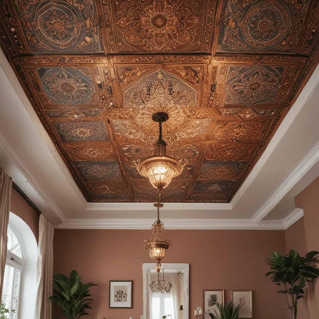 Top Ceiling Design Trends for a Bohemian-Inspired Space