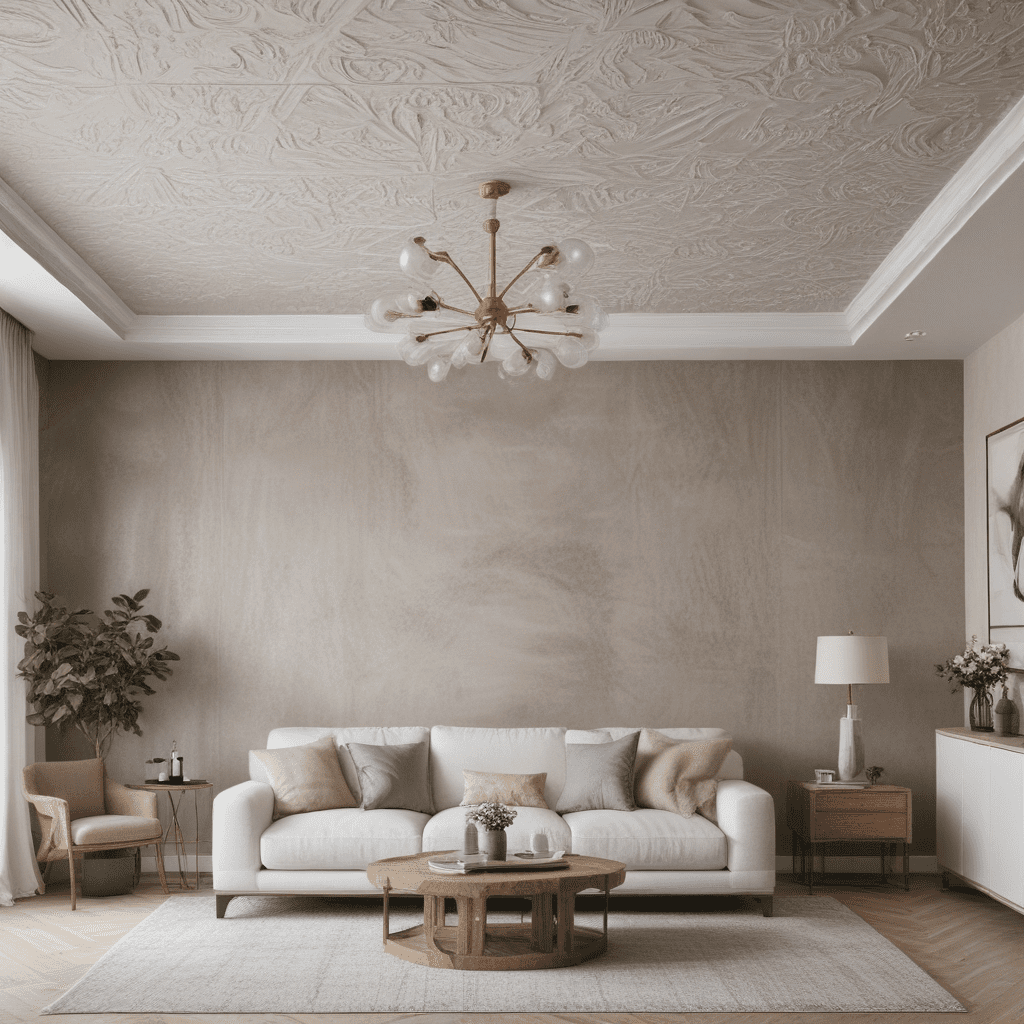 Tips for Incorporating Textures into Your Ceiling Design