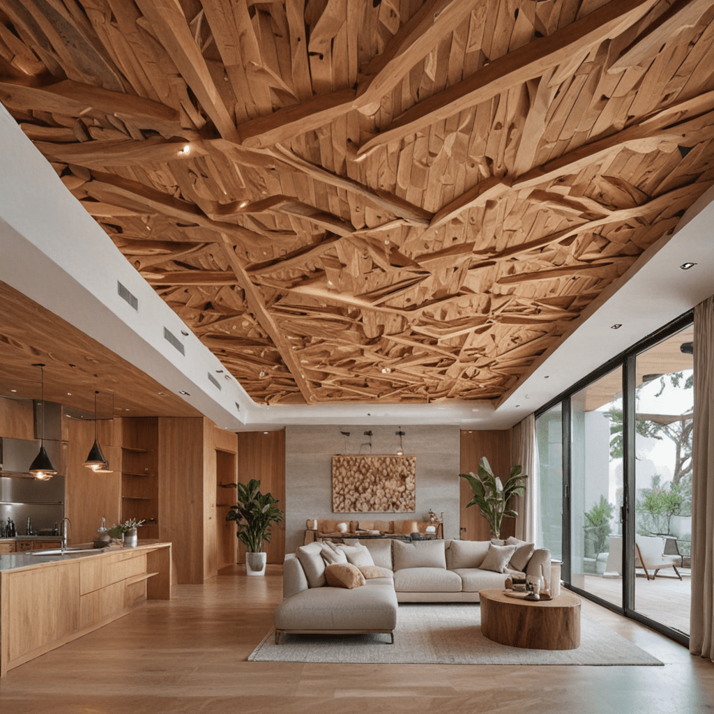 Innovative Ways to Incorporate Natural Materials into Your Ceiling Design