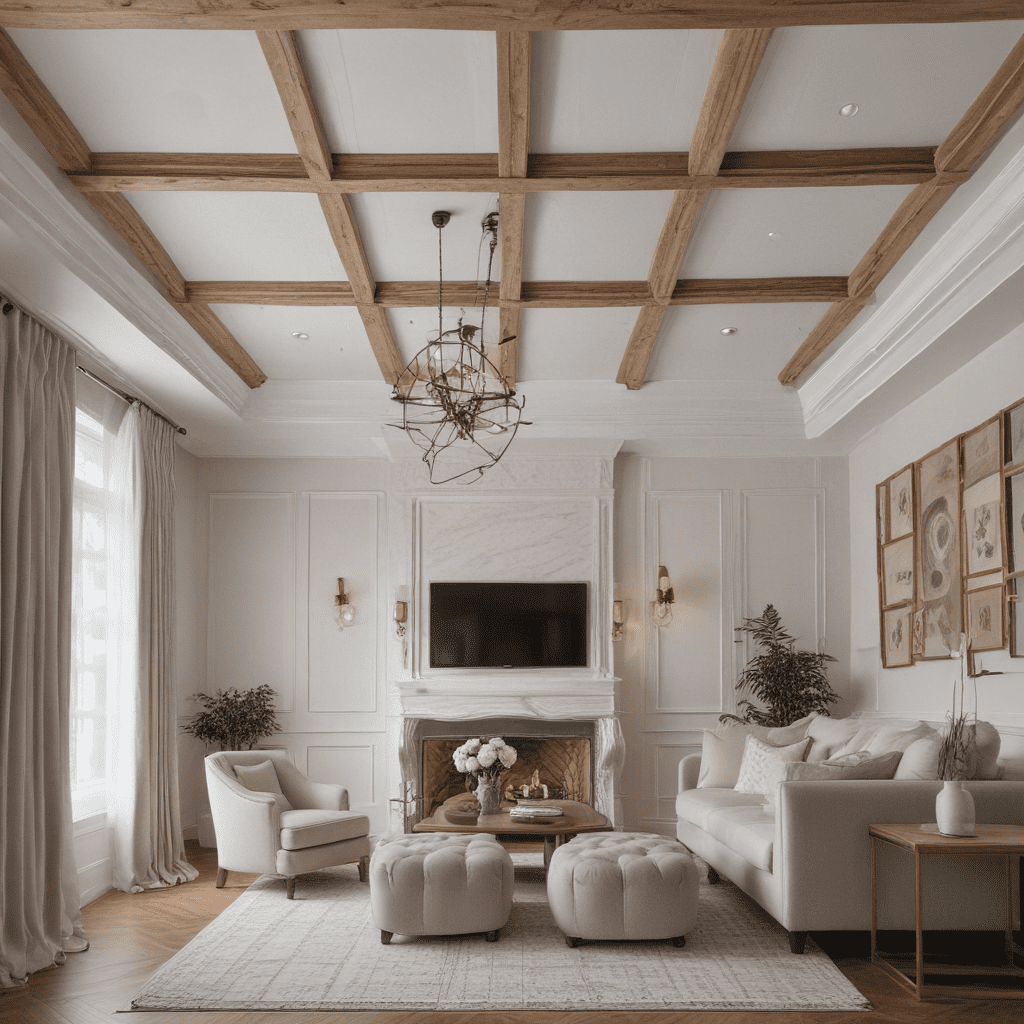 Stylish Ceiling Design Ideas for a Farmhouse-Inspired Home