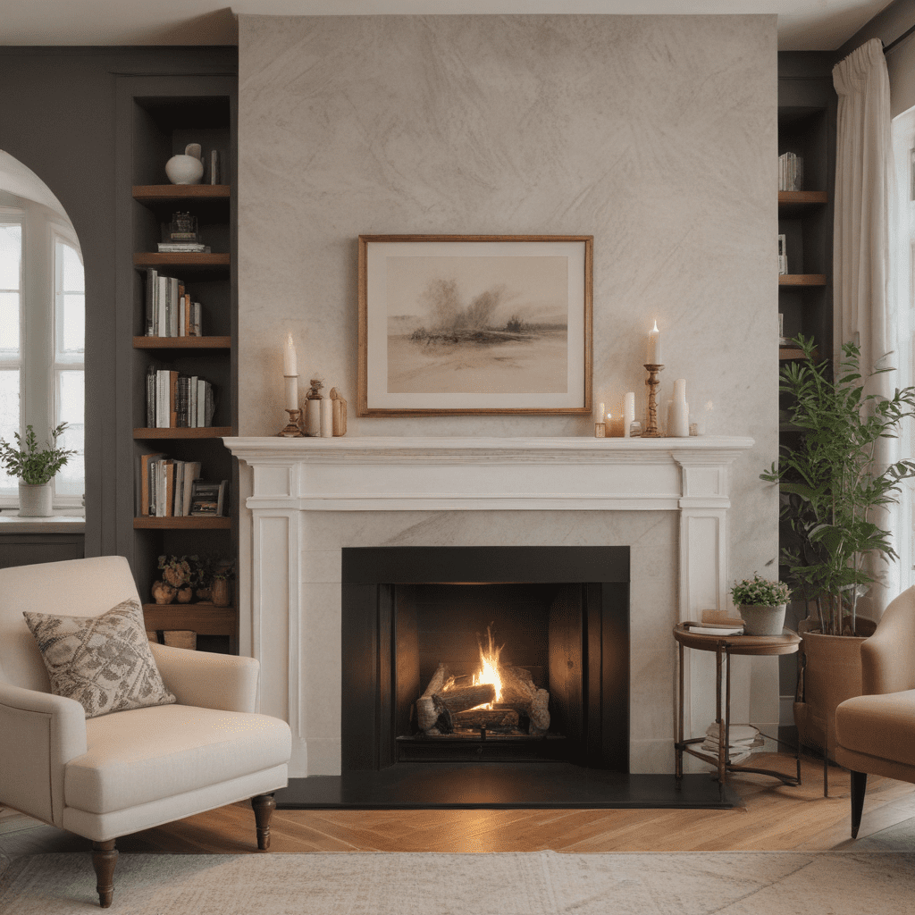 Designing a Cozy Fireplace Nook