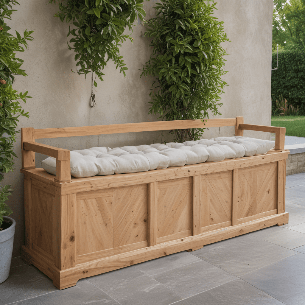 Outdoor Living Spaces: The Role of Outdoor Storage Chest Benches