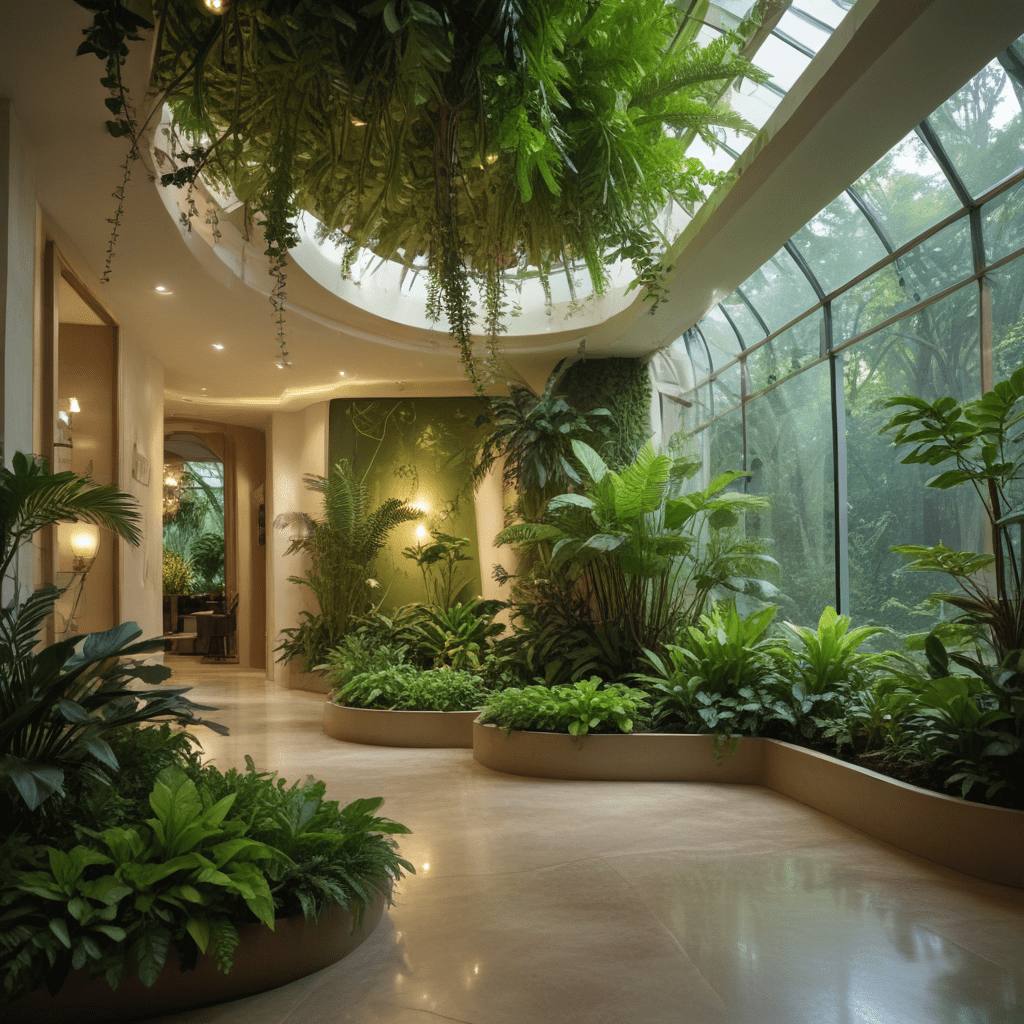 Futuristic Design for Indoor Gardens: Bringing Greenery Inside