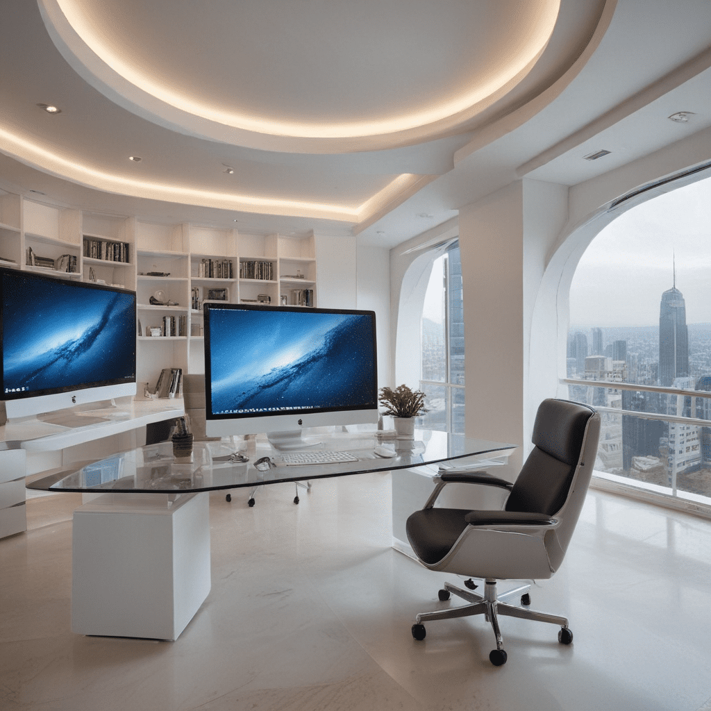 Futuristic Design for Home Offices: Stylish and Functional Workspaces