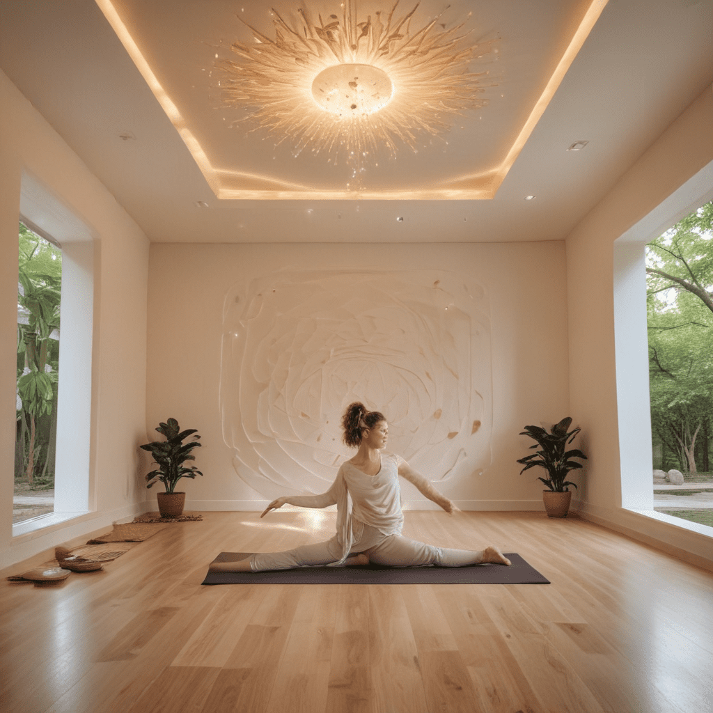 Futuristic Design for Home Yoga Studios: Serene Spaces for Practice