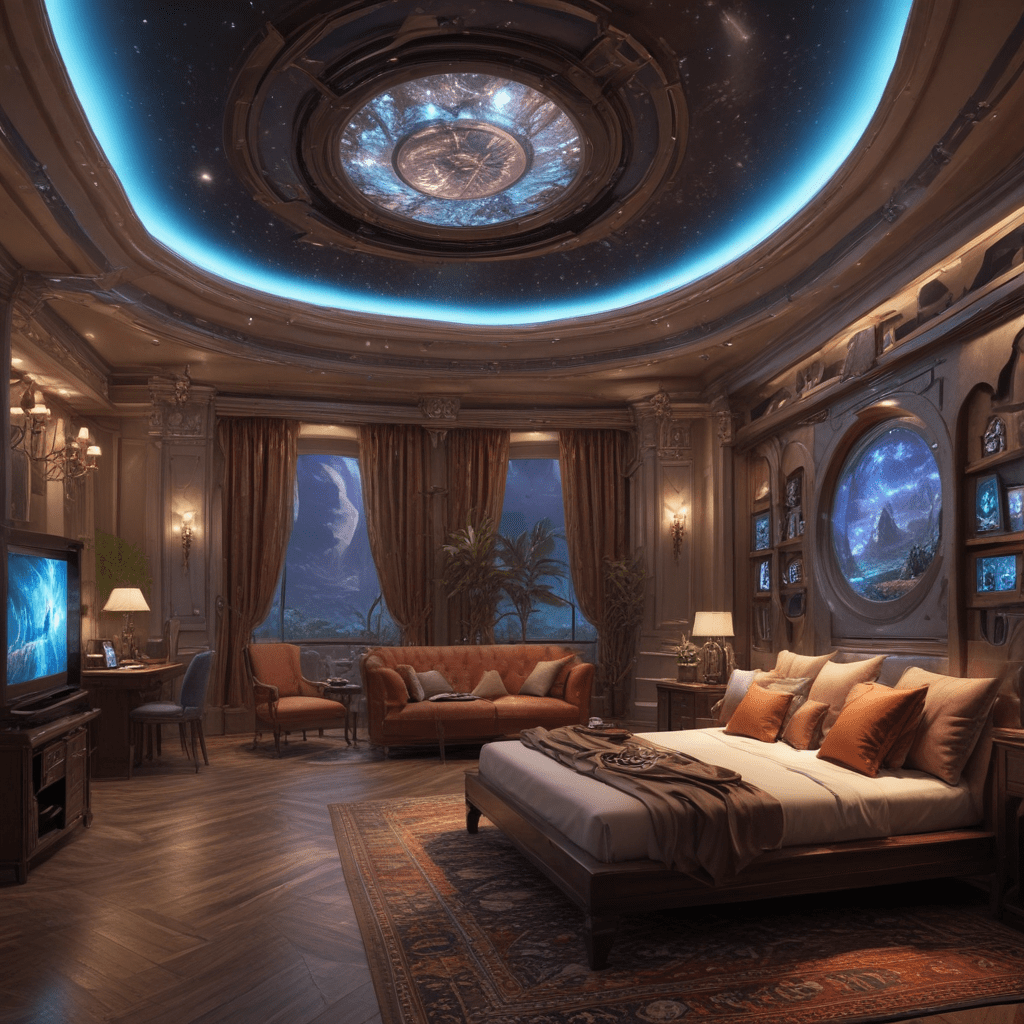 Futuristic Design for Home Gaming Rooms: Immersive Spaces for Play