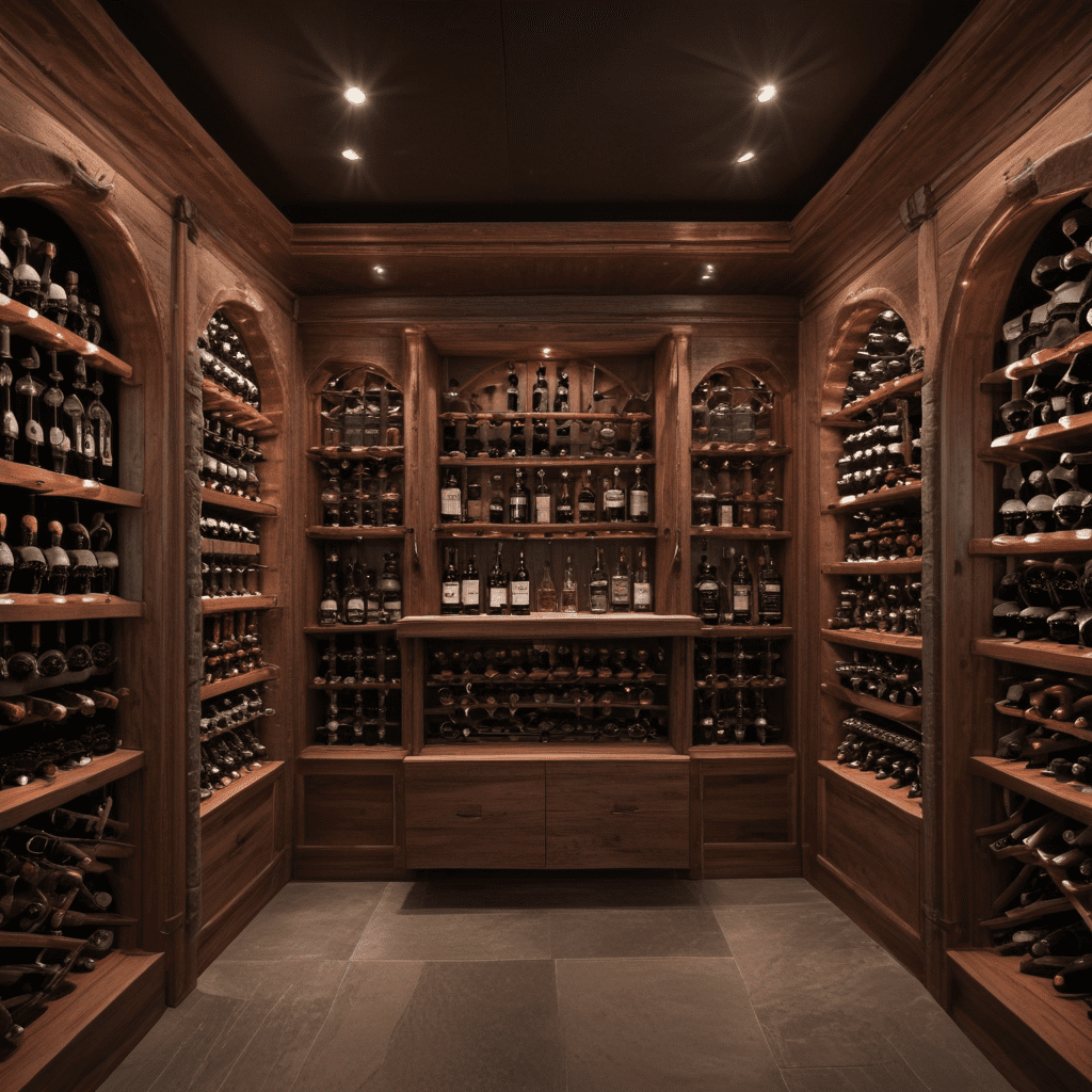 Futuristic Design for Home Wine Cellars: Elegant Storage Solutions