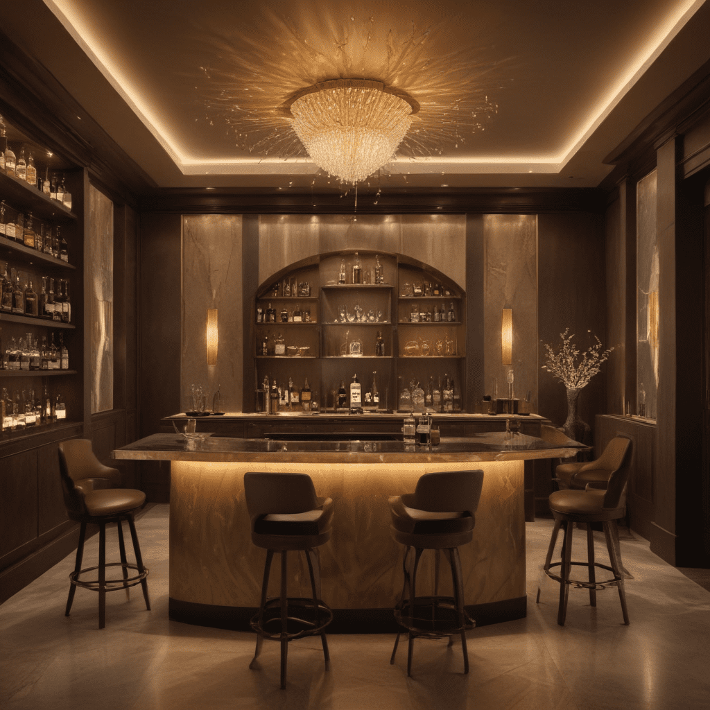 Futuristic Design for Home Bars: Stylish Entertainment Spaces