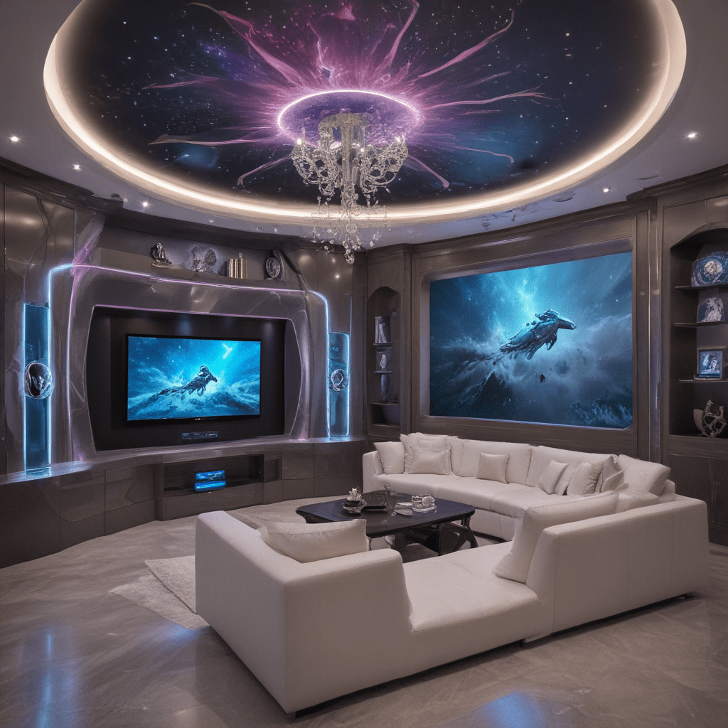 Futuristic Design for Home Gaming Rooms: Immersive Play Spaces