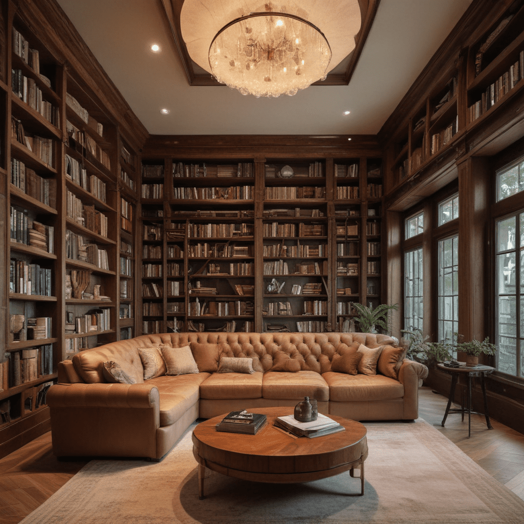 Futuristic Design for Home Libraries: Cozy Reading Spaces