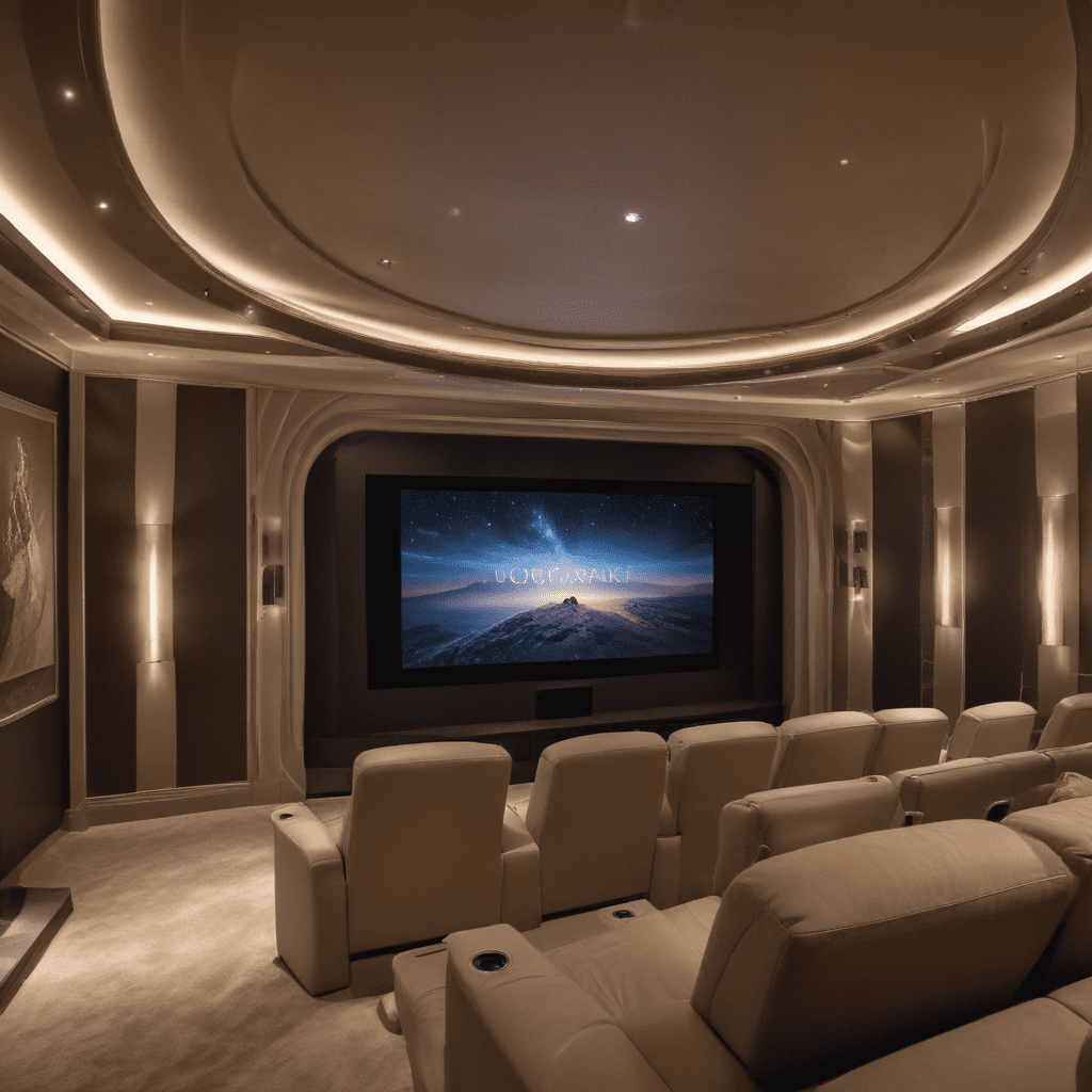 Futuristic Design for Home Theaters: Cinematic Experiences