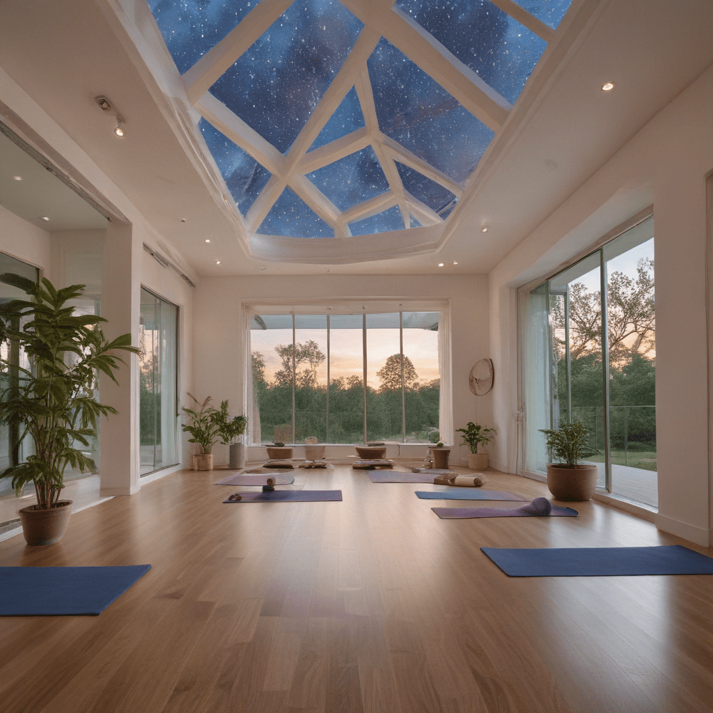 Futuristic Design for Home Yoga Studios: Serene Practice Spaces