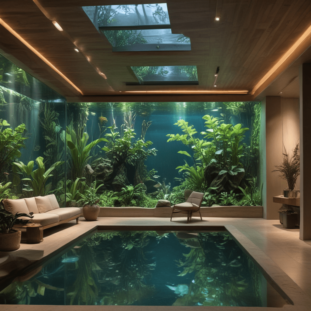 Futuristic Design for Home Aquariums: Underwater Wonders at Home