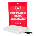 prepared hero fire blanket